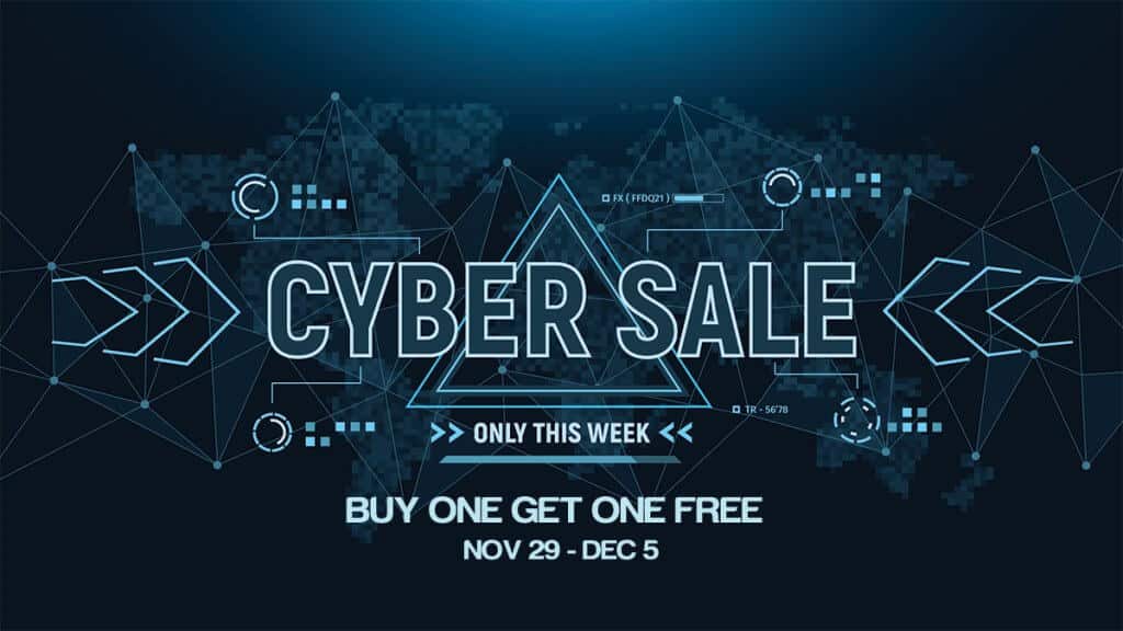 cyber sale bogo